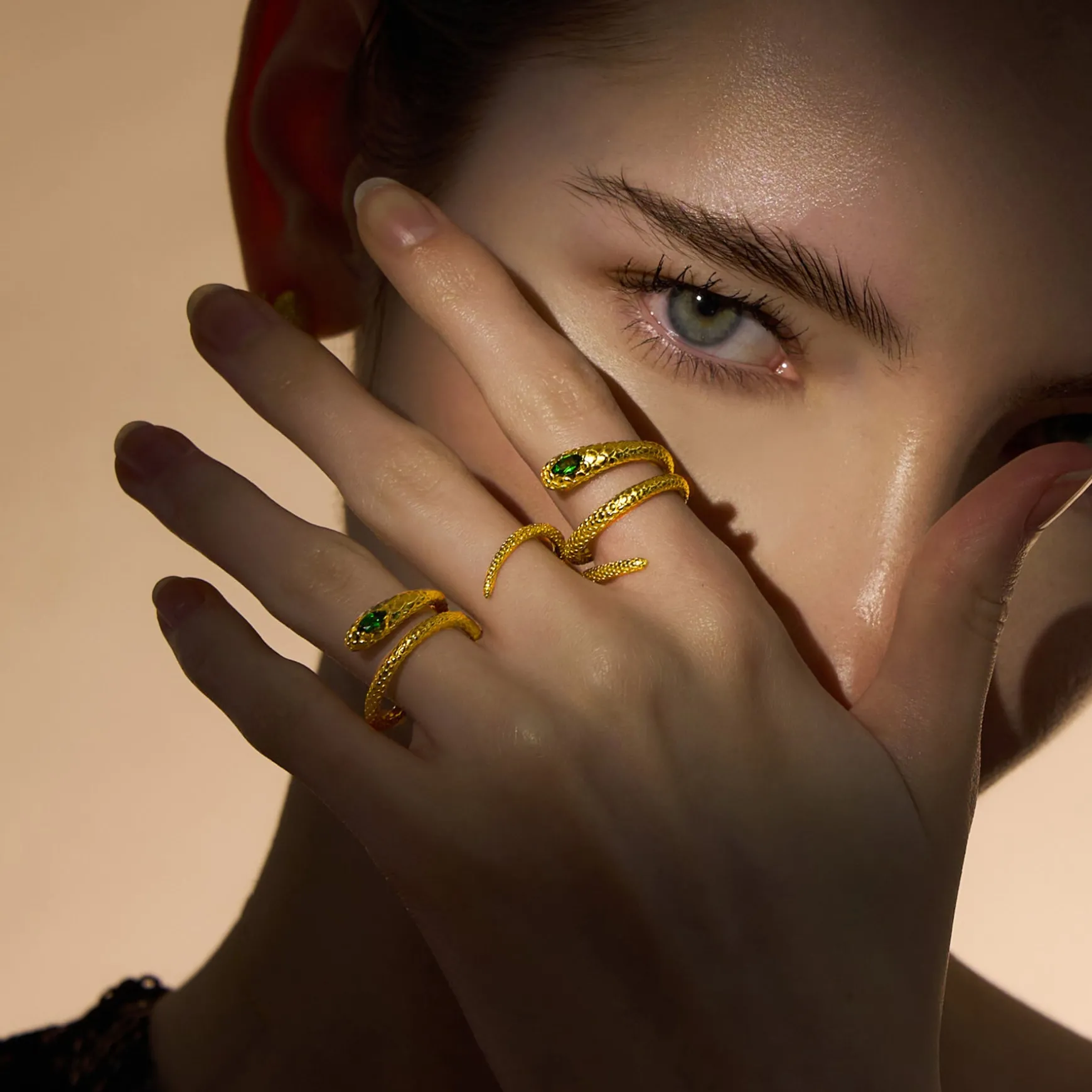 Serpentine Enigma Ring