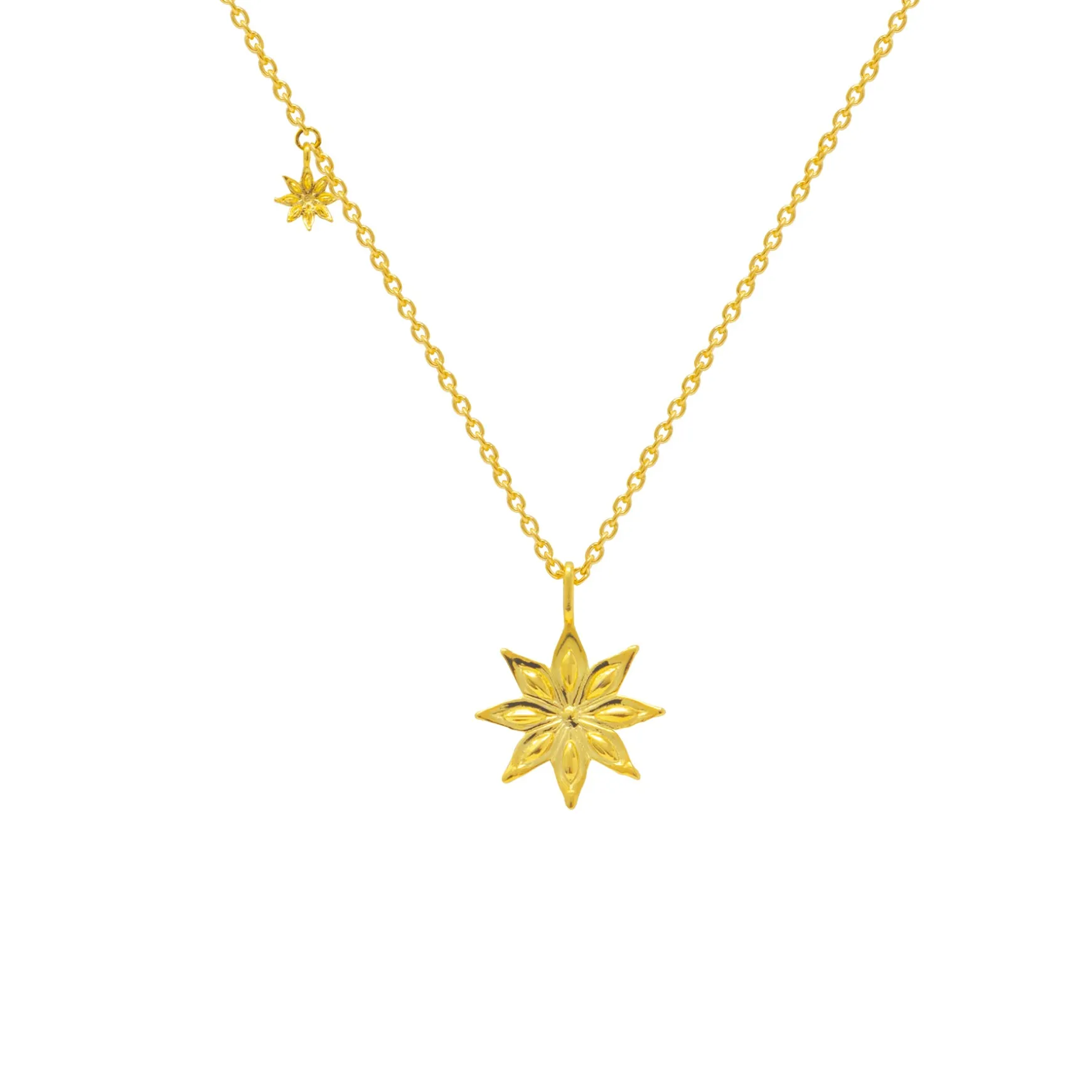 Starry Anise Necklace in Gold