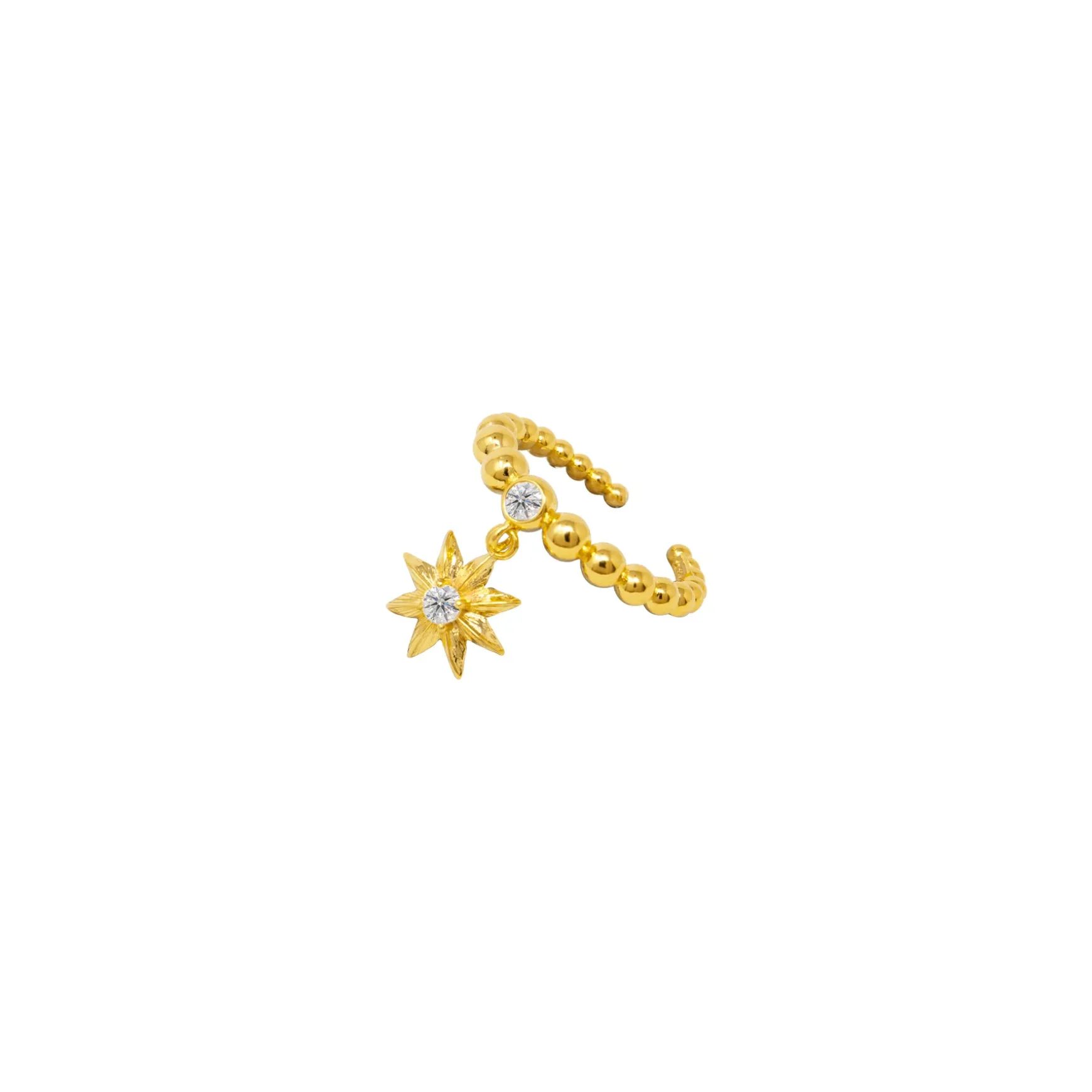 Starry Anise Ring in Gold