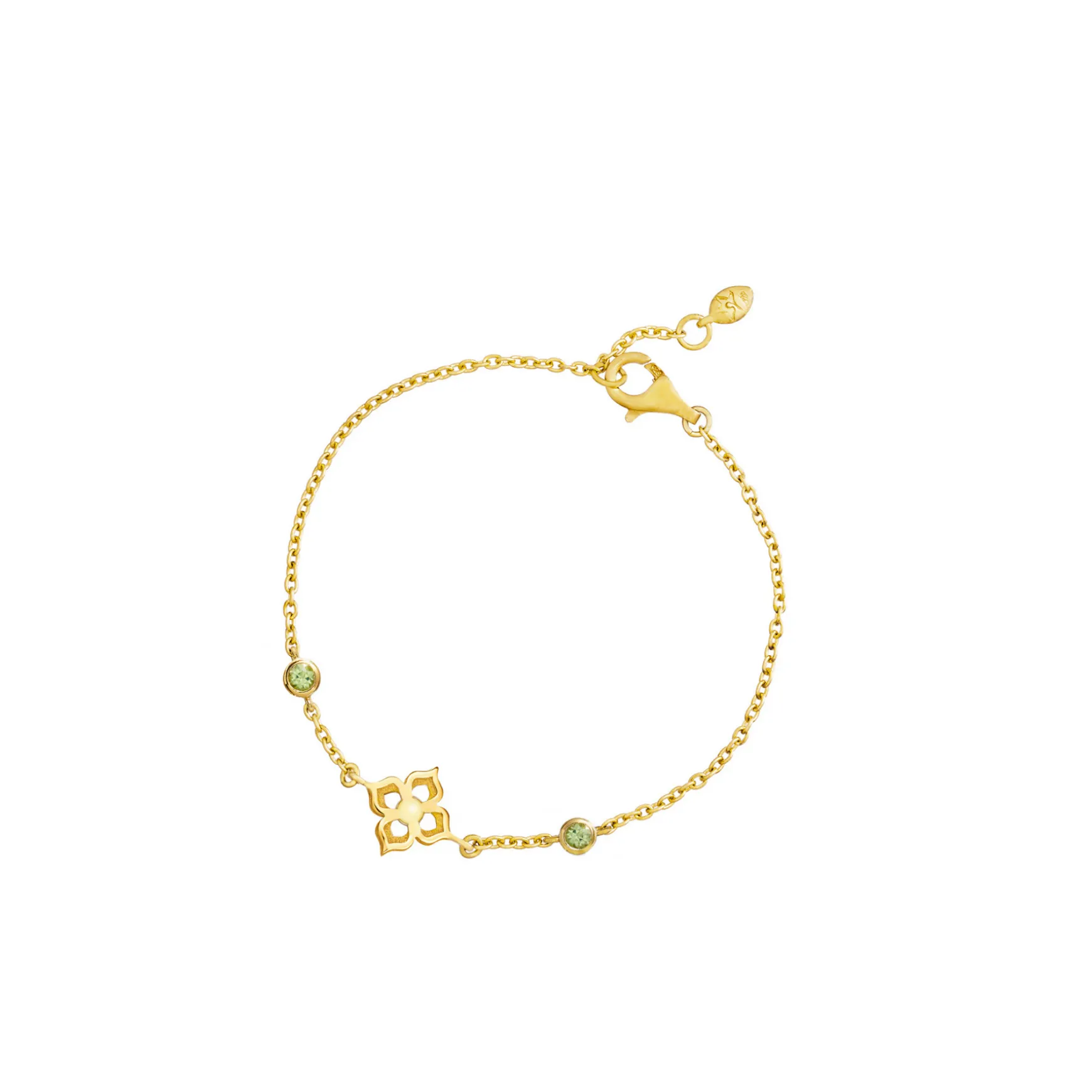 Timeless Peranakan Bracelet With Peridot