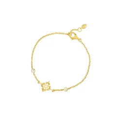 Timeless Peranakan Bracelet with White Topaz