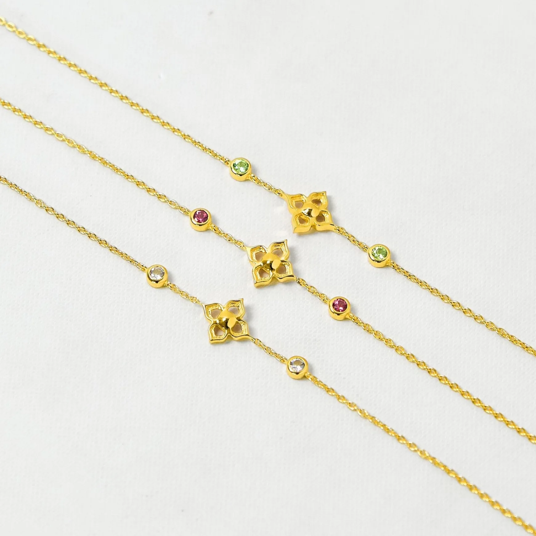 Timeless Peranakan Bracelet With Peridot
