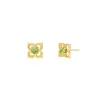 Timeless Peranakan Earrings With Peridot