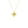 Timeless Peranakan Small Necklace With Peridot