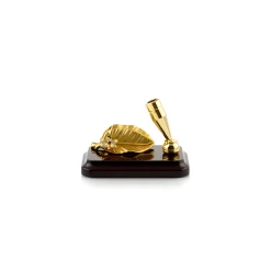 Tropical Leaf Pen and Name Card Holder with Base