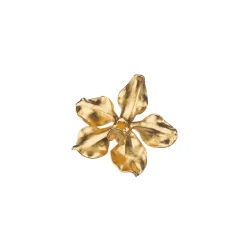 Vanda Hybrid Orchid Brooch/Pendant (L1) (G)