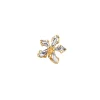 Vanda Limbata Orchid Brooch/Pendant (PG)