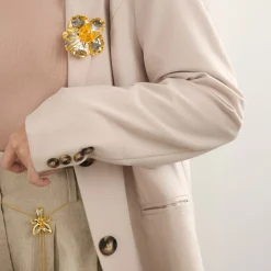Vanda Miss Joaquim Orchid Brooch/Pendant (PG)